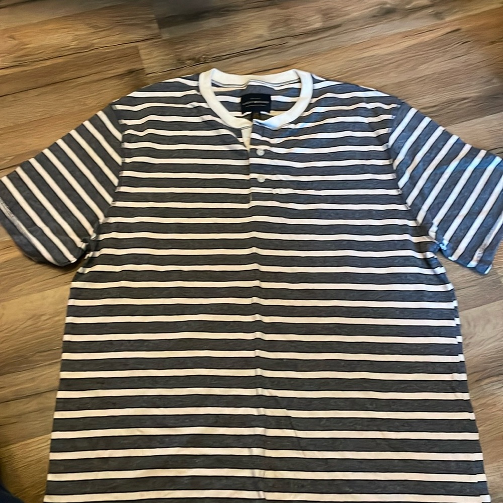 Mens lucky brand striped shirt.